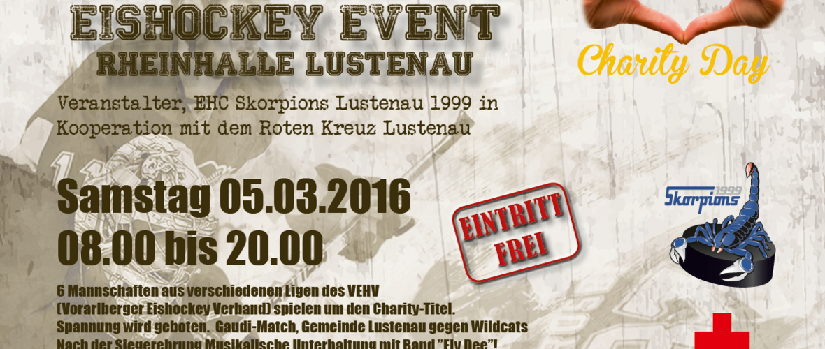 Charity Eishockey EHC Lustenau
