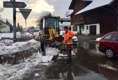 Schneeräumung auf Lustenaus Straßen und Wegen - Marktgemeinde Lustenau