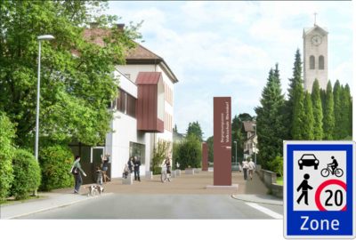 Begegnungszone Visualisierung VS_Rheindorf (Rendering: Zero Division) Begegnungszone Visualisierung VS_Rheindorf (Rendering: Zero Division)