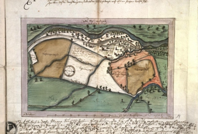 Plan Lustenau 1686