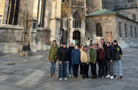 Gruppenbild vor Steffl