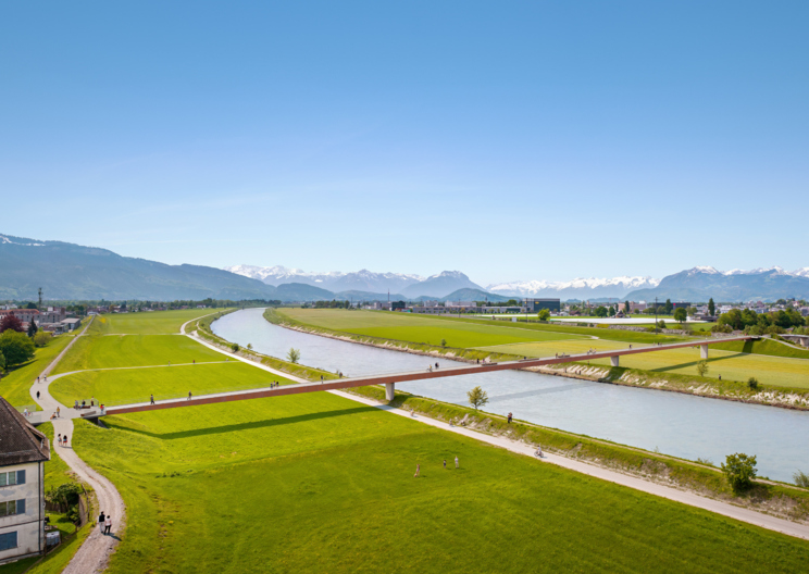 Grünes Licht für Radbrücke Au-Lustenau