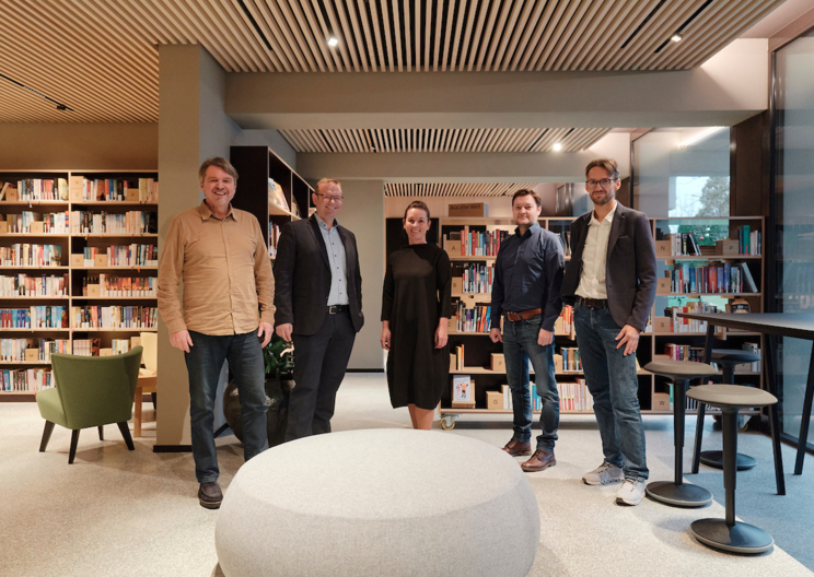 Zurück im Ponten - Umgebaute Bibliothek „dockt“ wieder an