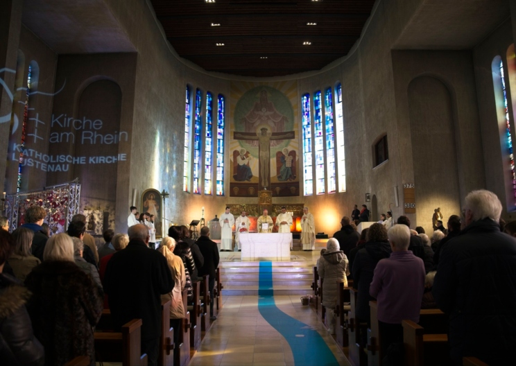 Kirche am Rhein – Feier für gemeinsamen Seelsorgeraum