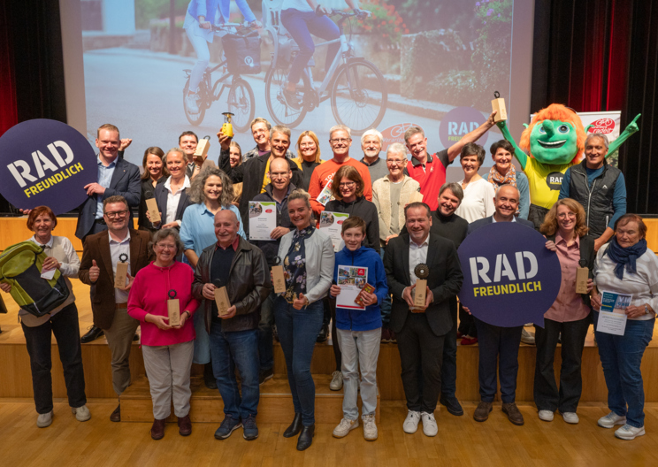 Platz 1 für Lustenau bei Vorarlberg radelt