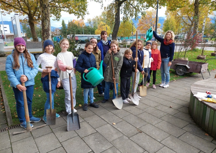 KLAR! Wir sind dabei! Neue Klimahecke beim BG Lustenau